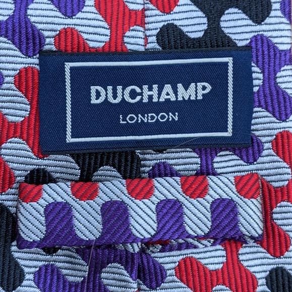 Duchamp London 100% Silk Tie - Picture 2 of 5
